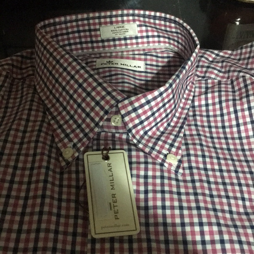 Peter Millar men’s button down shirt
